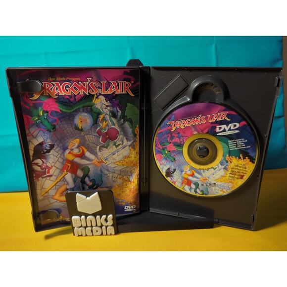 Dragon's Lair Packaging DVD HD Video Game Complete - Picture 3 of 6
